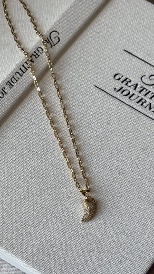 Collar cachito con zircones
