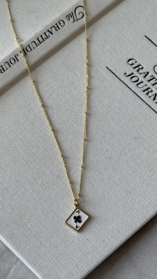 Collar de Carta de corazon